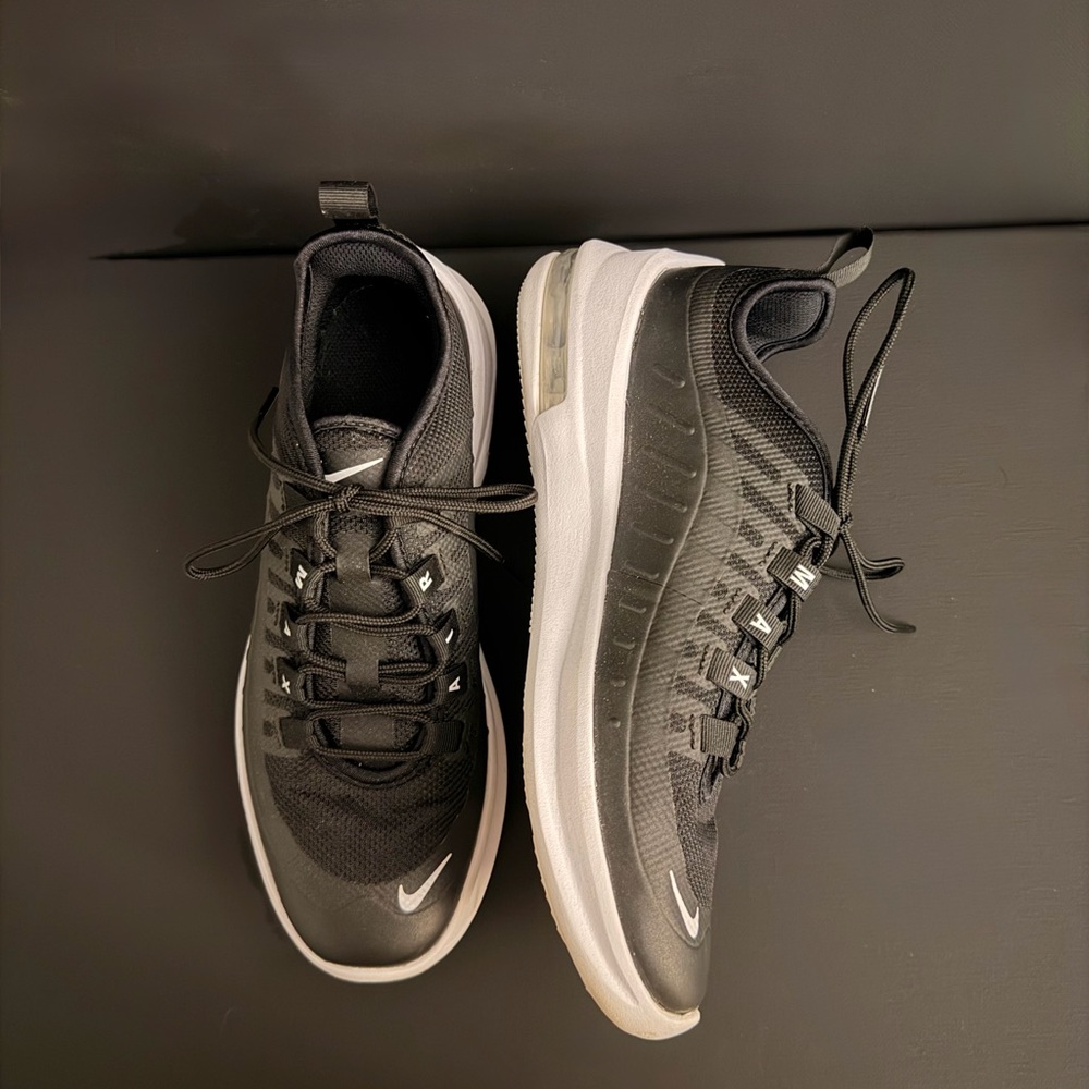 Nike Black and White Athletic Shoes - Air Max Axis